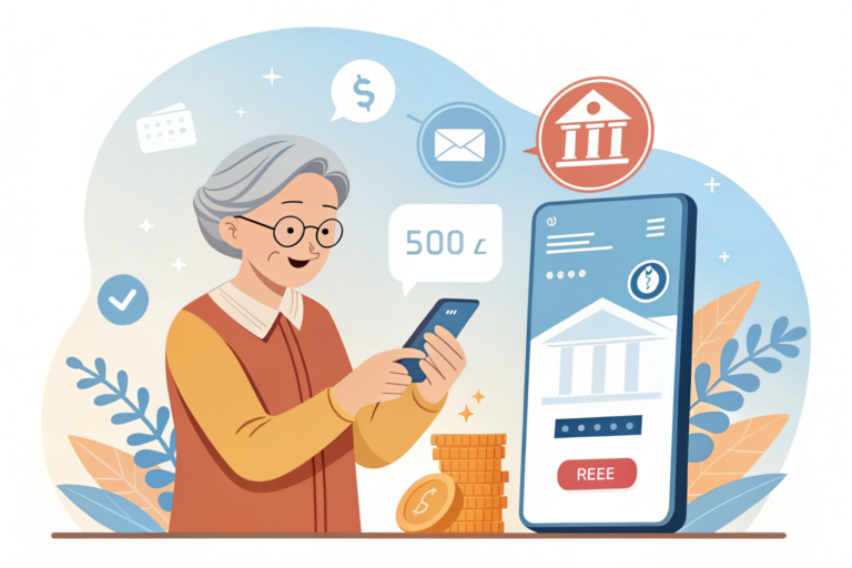 시니어 모바일뱅킹 시작 가이드 앱 설치부터 안전 이체까지